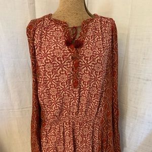 Hippie tunic top